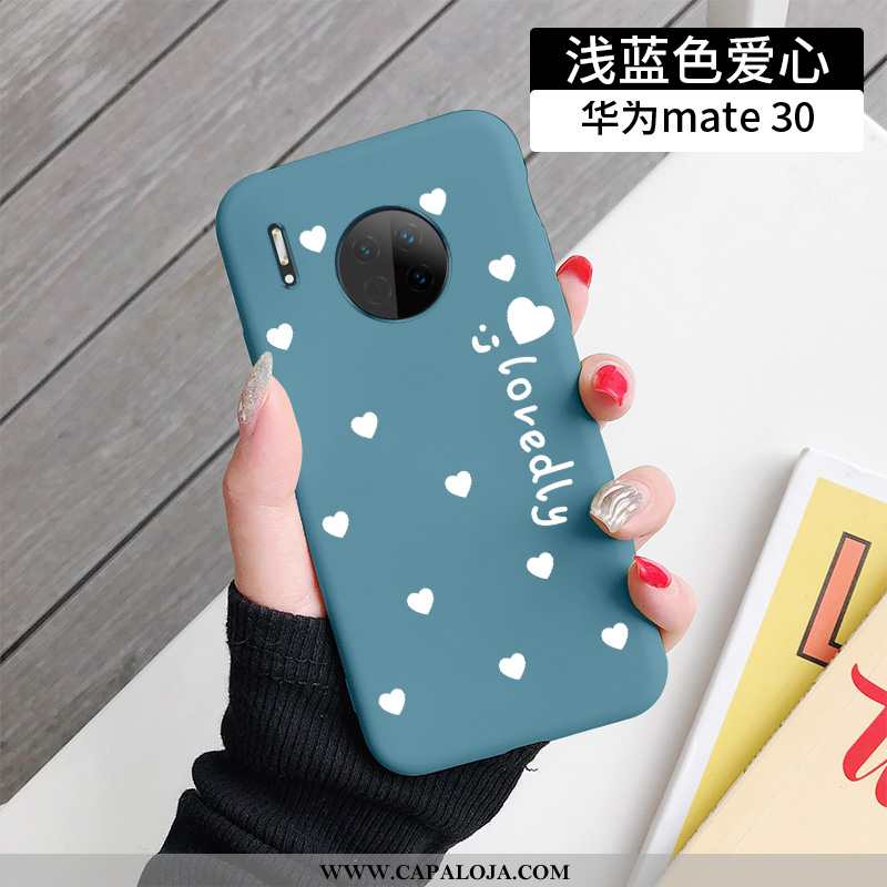 Capa Huawei Mate 30 Soft Capas Estrela Feminino Azul, Huawei Mate 30 Silicone Baratas