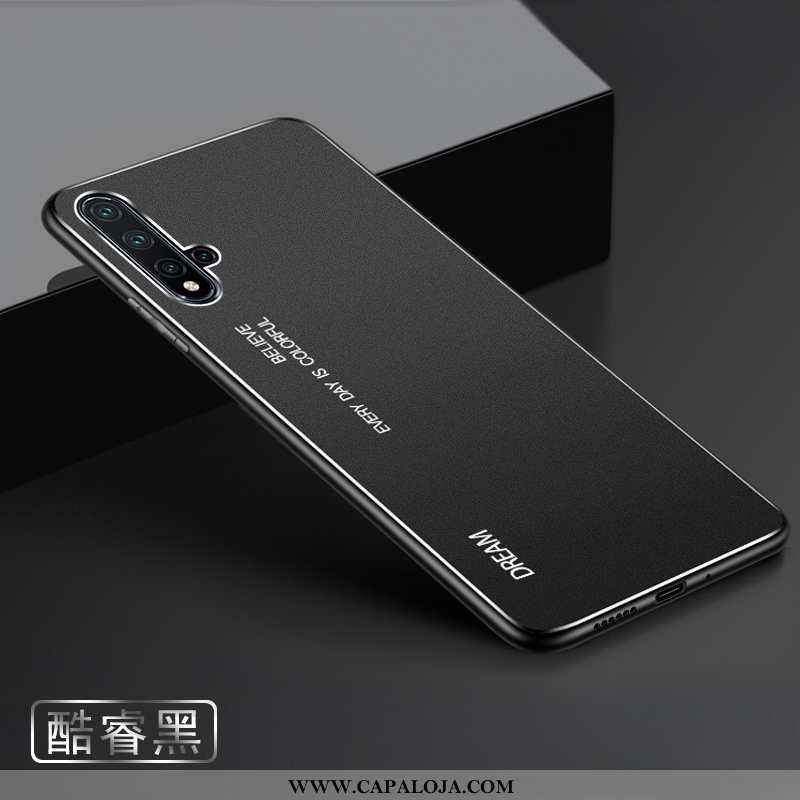 Capa Huawei Nova 5t Metalica Telemóvel Cases Prata, Capas Huawei Nova 5t Fosco Barato