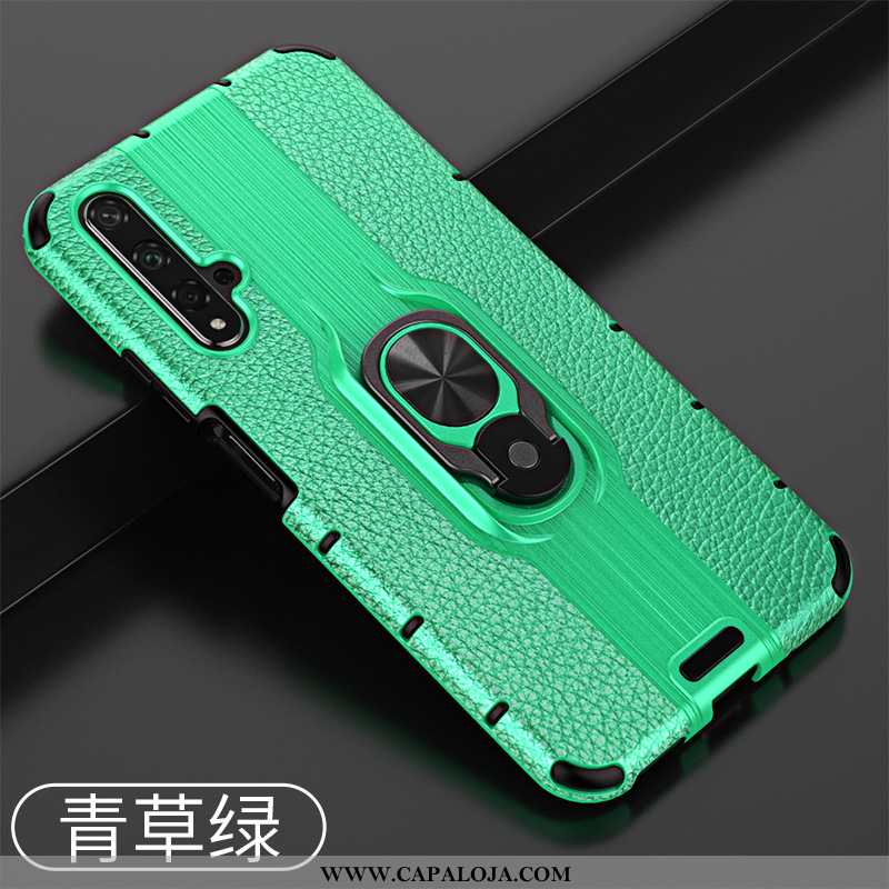 Capa Huawei Nova 5t Silicone Criativas Suporte Tendencia Verde, Capas Huawei Nova 5t Fosco Baratos