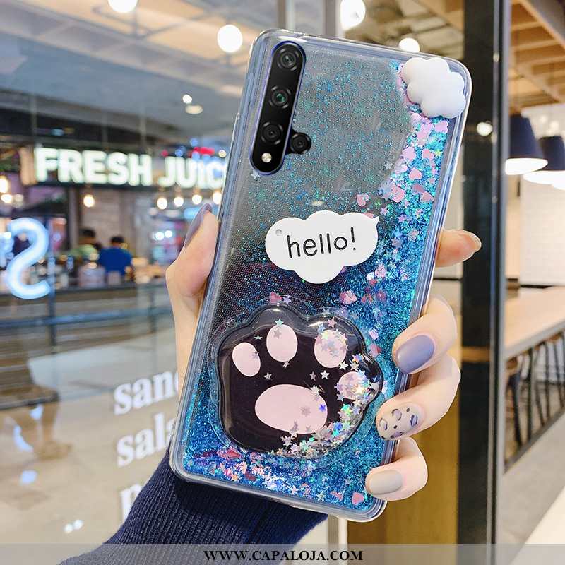 Capa Huawei Nova 5t Soft Capas Primavera Catinet Roxo, Huawei Nova 5t Estilosas Venda