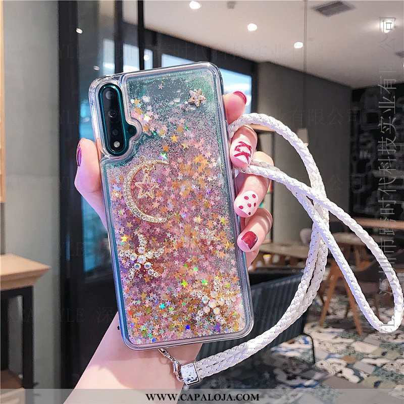 Capa Huawei Nova 5t Soft Cases Roxa Diamond Roxo, Capas Huawei Nova 5t Telemóvel Promoção