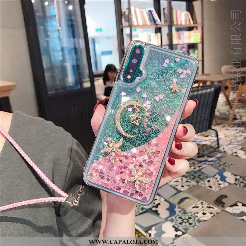 Capa Huawei Nova 5t Soft Cases Roxa Diamond Roxo, Capas Huawei Nova 5t Telemóvel Promoção