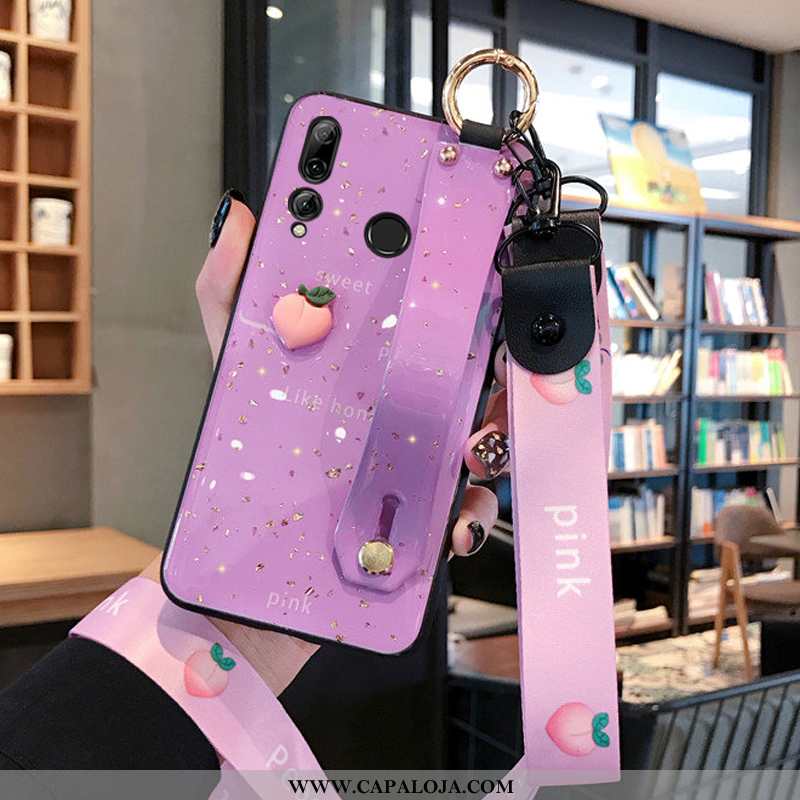 Capa Huawei P Smart+ 2020 Bonitos Soft Antiqueda Roxa Roxo, Capas Huawei P Smart+ 2020 Tendencia Com