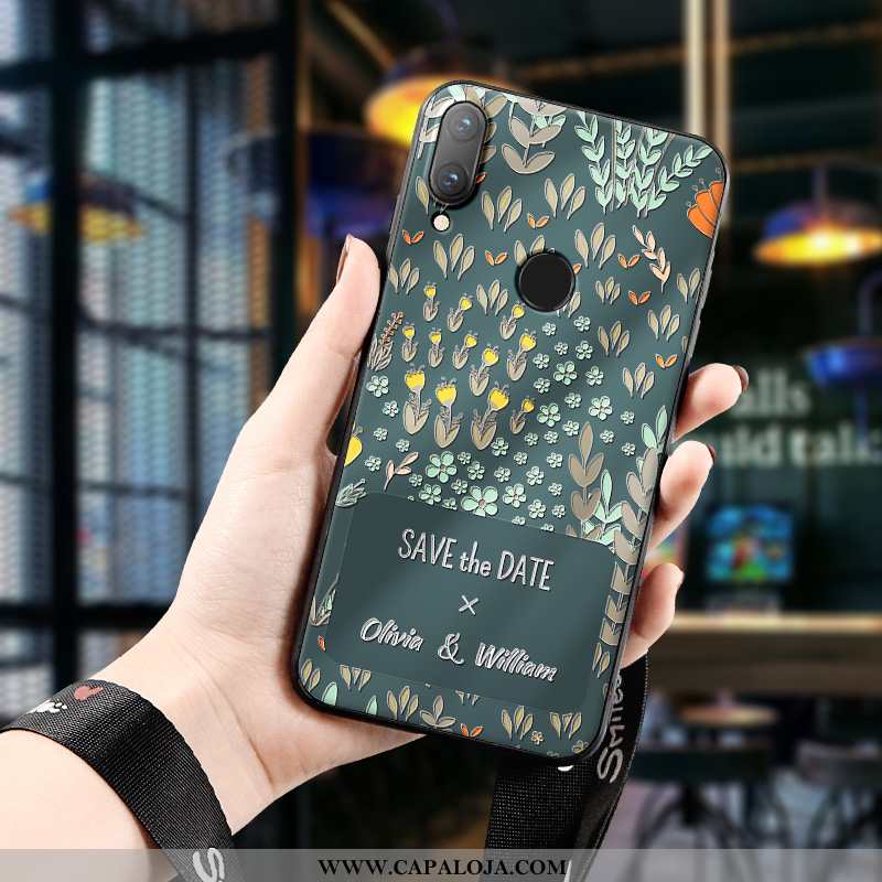 Capa Huawei P Smart 2020 Criativas Silicone Completa Personalizada Verde, Capas Huawei P Smart 2020 