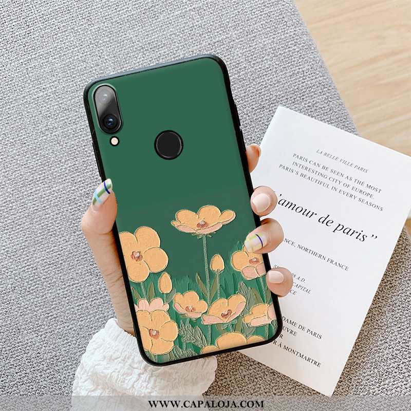 Capa Huawei P Smart 2020 Fosco Telemóvel Verde Masculino, Capas Huawei P Smart 2020 Slim Venda