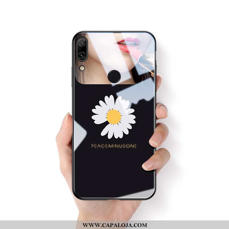 Capa Huawei P Smart 2020 Silicone Pequena Antiqueda Completa Preto, Capas Huawei P Smart 2020 Vidro 