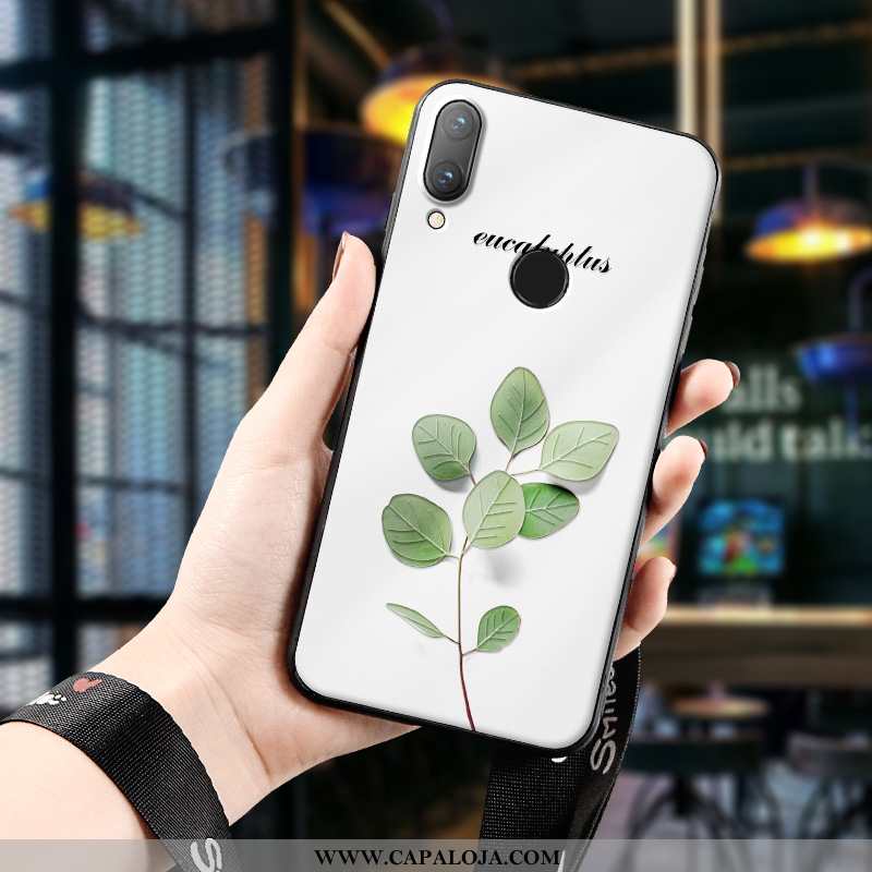 Capa Huawei P Smart 2020 Slim Verde Branco Masculino, Capas Huawei P Smart 2020 Super Baratas