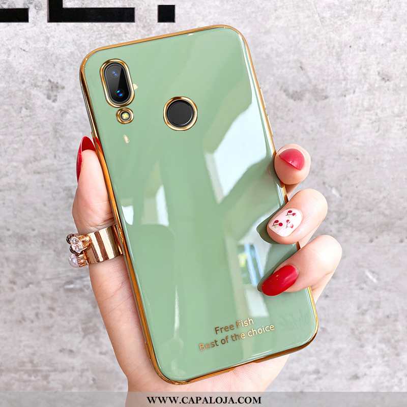 Capa Huawei P Smart 2020 Soft Feminino Verde Vaca Cinza, Capas Huawei P Smart 2020 Silicone Venda