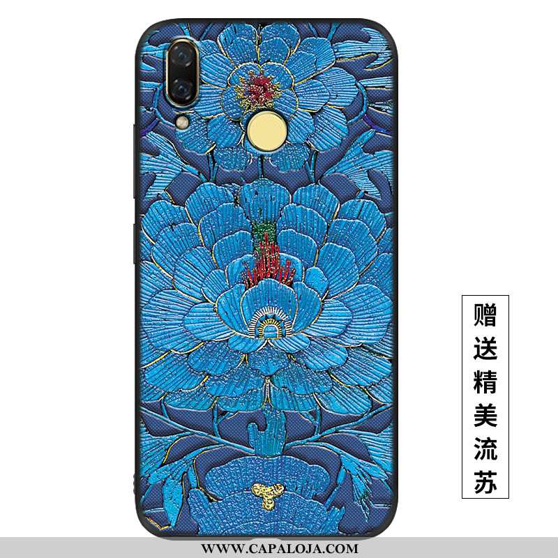 Capa Huawei P Smart+ Criativas Azul Completa Antiqueda, Capas Huawei P Smart+ Slim Comprar