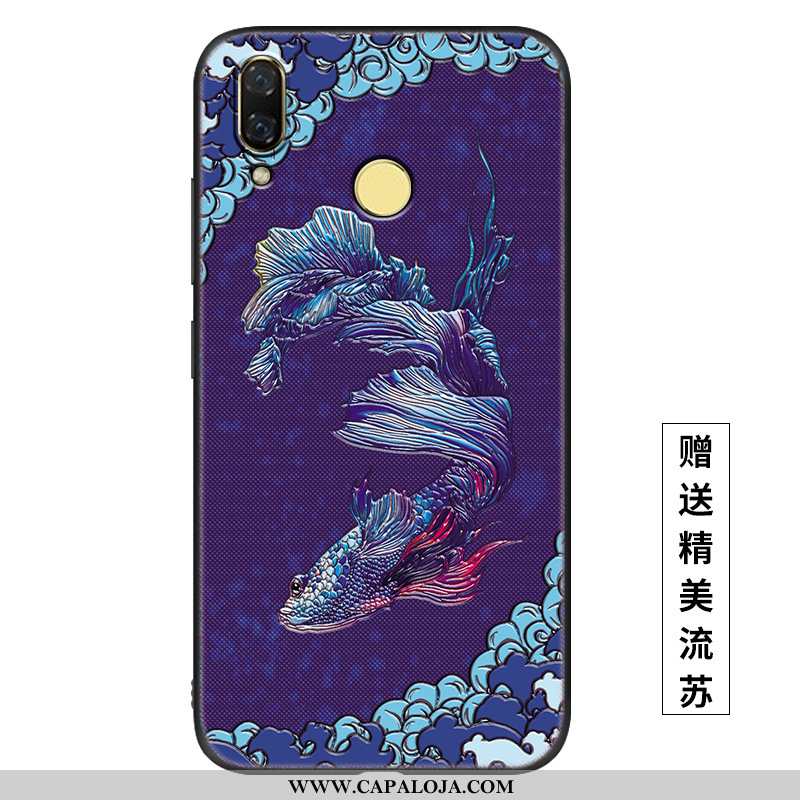 Capa Huawei P Smart+ Criativas Azul Completa Antiqueda, Capas Huawei P Smart+ Slim Comprar