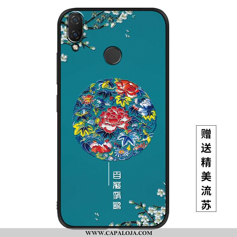 Capa Huawei P Smart+ Criativas Azul Completa Antiqueda, Capas Huawei P Smart+ Slim Comprar