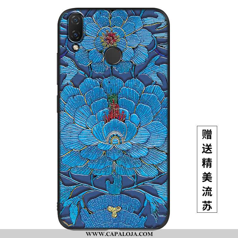 Capa Huawei P Smart+ Criativas Azul Completa Antiqueda, Capas Huawei P Smart+ Slim Comprar