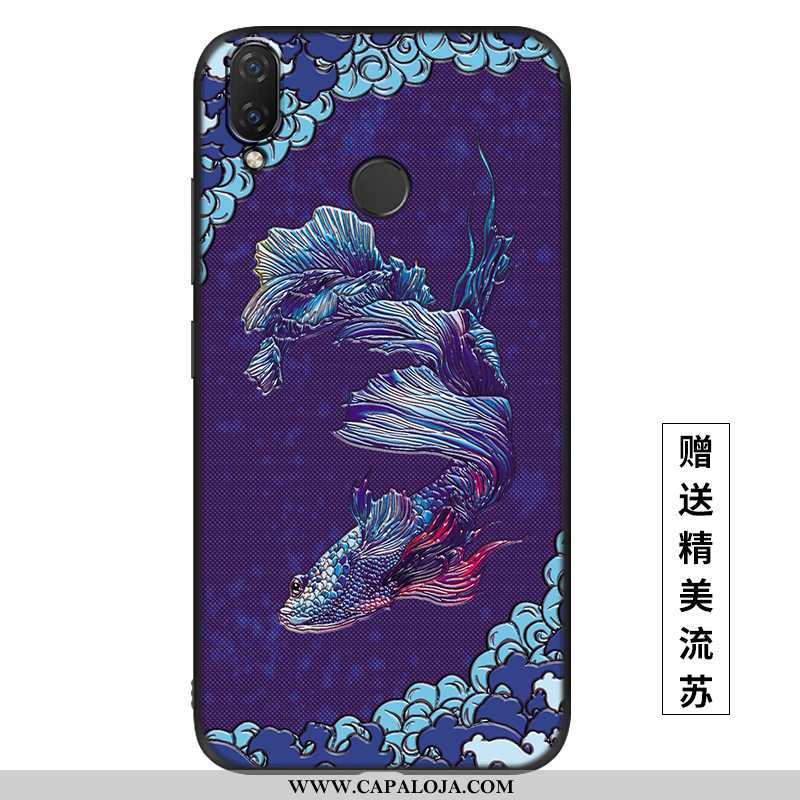 Capa Huawei P Smart+ Criativas Azul Completa Antiqueda, Capas Huawei P Smart+ Slim Comprar