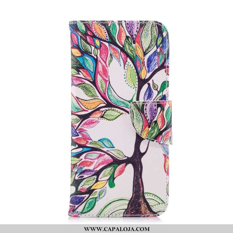 Capa Huawei P Smart Desenho Animado Protetoras Telemóvel Cover Preto, Capas Huawei P Smart Couro Bar