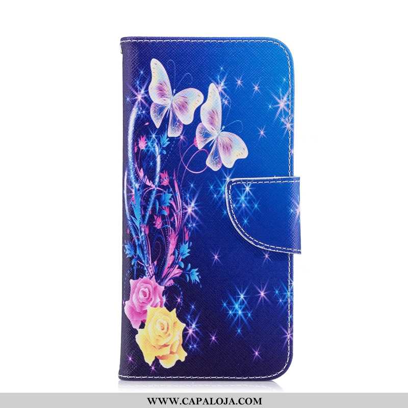 Capa Huawei P Smart Desenho Animado Protetoras Telemóvel Cover Preto, Capas Huawei P Smart Couro Bar