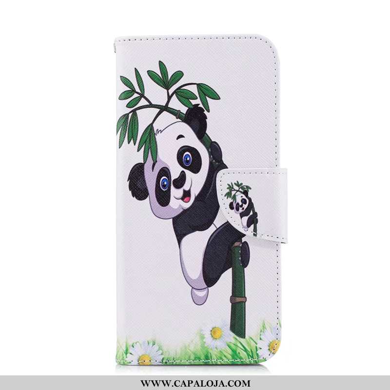 Capa Huawei P Smart Desenho Animado Protetoras Telemóvel Cover Preto, Capas Huawei P Smart Couro Bar