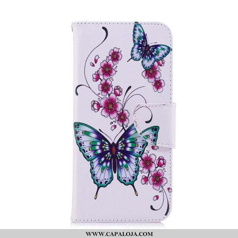 Capa Huawei P Smart Desenho Animado Protetoras Telemóvel Cover Preto, Capas Huawei P Smart Couro Bar