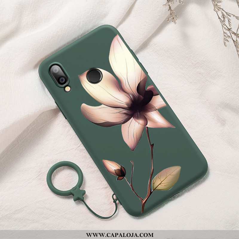 Capa Huawei P Smart+ Personalizada Tendencia Claro Antiqueda Verde, Capas Huawei P Smart+ Criativas 