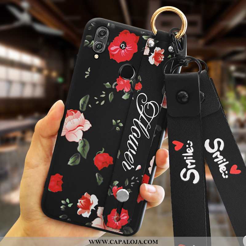 Capa Huawei P Smart+ Personalizado Casaco Capas Antiqueda Rosa, Huawei P Smart+ Tendencia Comprar