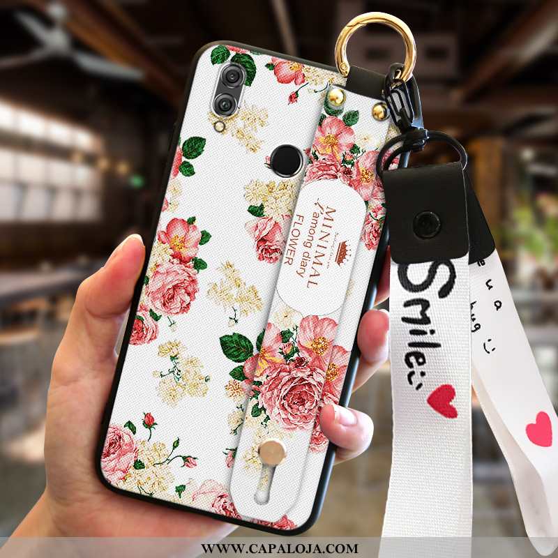 Capa Huawei P Smart+ Personalizado Casaco Capas Antiqueda Rosa, Huawei P Smart+ Tendencia Comprar