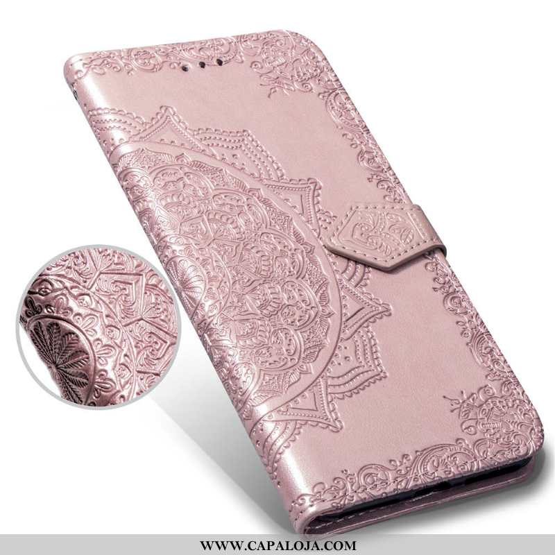 Capa Huawei P Smart Silicone Cases Couro Masculino Rosa, Capas Huawei P Smart Carteira Promoção