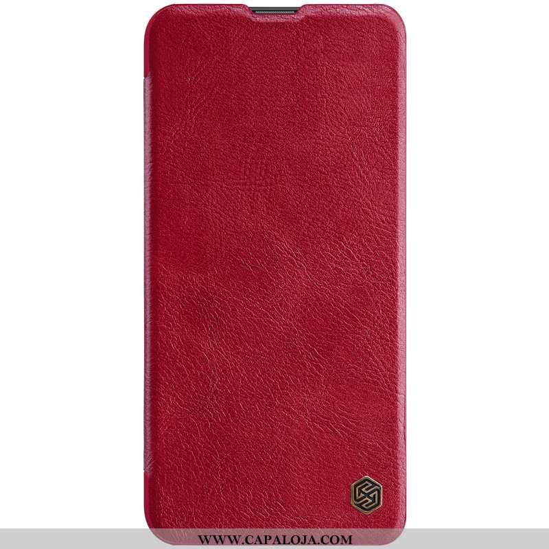 Capa Huawei P Smart Z Couro Vermelha Telemóvel Cases Vermelho, Capas Huawei P Smart Z Baratos