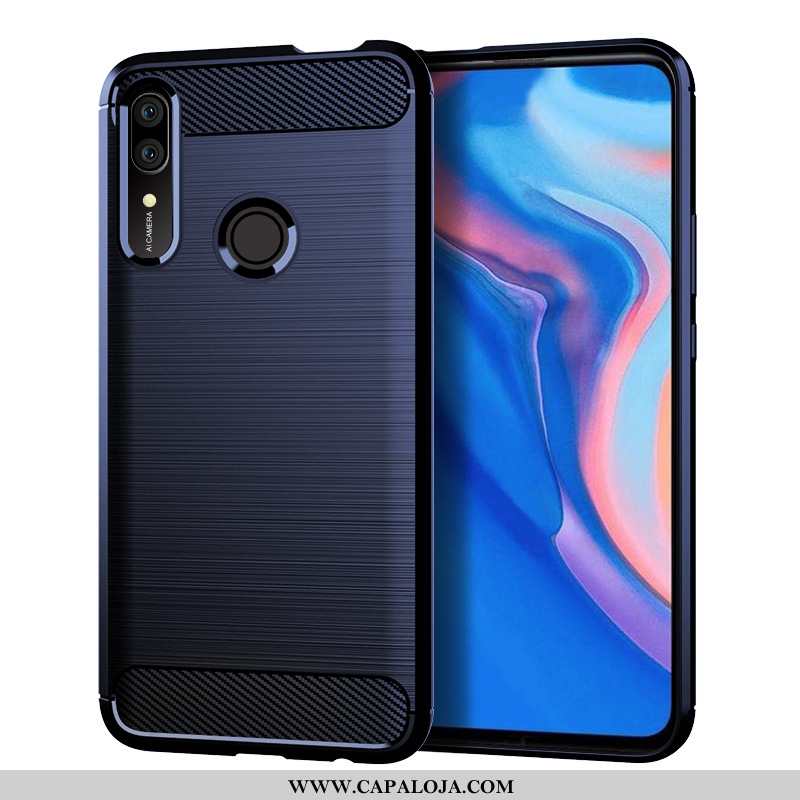 Capa Huawei P Smart Z Silicone Telemóvel Capas Antiqueda, Huawei P Smart Z Preto Promoção