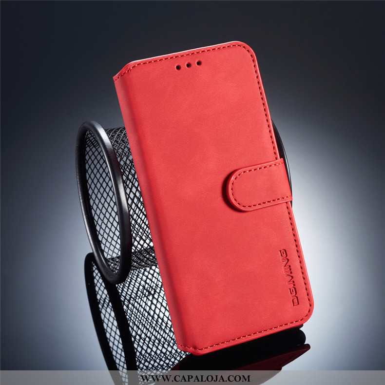 Capa Huawei P20 Couro Cinza Telemóvel Negócio, Capas Huawei P20 Cases Venda