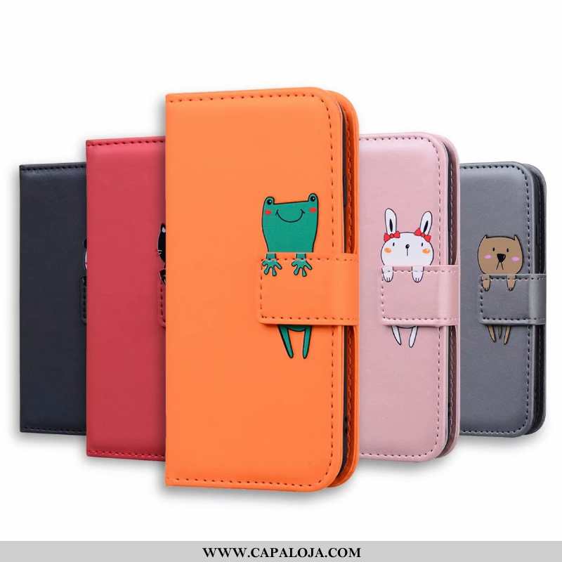 Capa Huawei P20 Lite Desenho Animado Capas Laranja Telemóvel, Huawei P20 Lite Couro Online