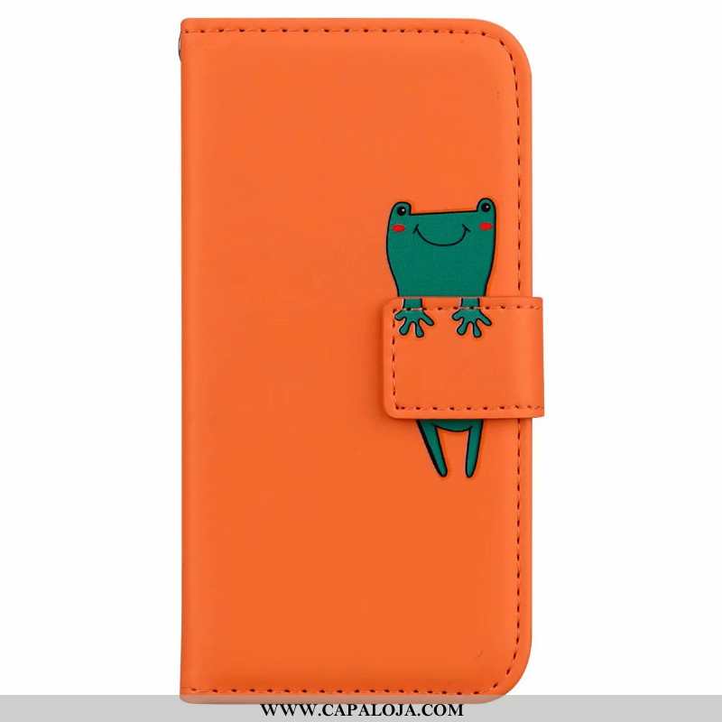 Capa Huawei P20 Lite Desenho Animado Capas Laranja Telemóvel, Huawei P20 Lite Couro Online