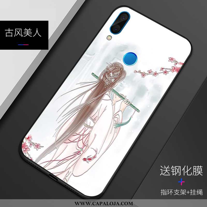 Capa Huawei P20 Lite Fosco Telemóvel Cases Branco, Capas Huawei P20 Lite Personalizado Baratos