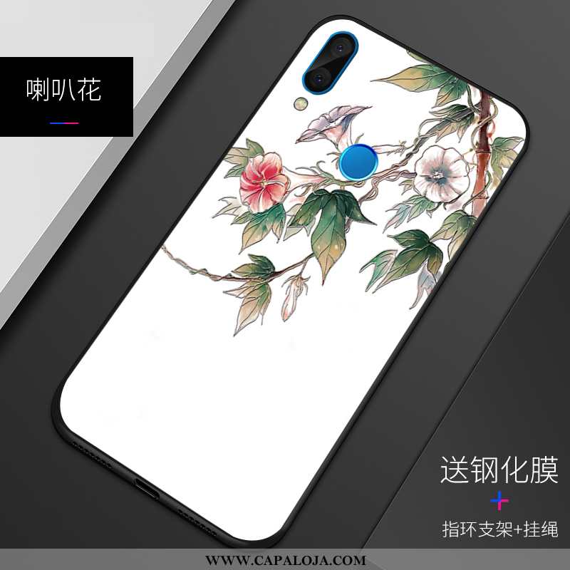 Capa Huawei P20 Lite Fosco Telemóvel Cases Branco, Capas Huawei P20 Lite Personalizado Baratos