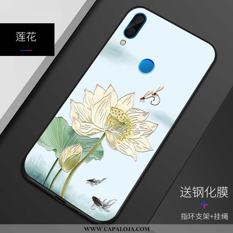 Capa Huawei P20 Lite Fosco Telemóvel Cases Branco, Capas Huawei P20 Lite Personalizado Baratos