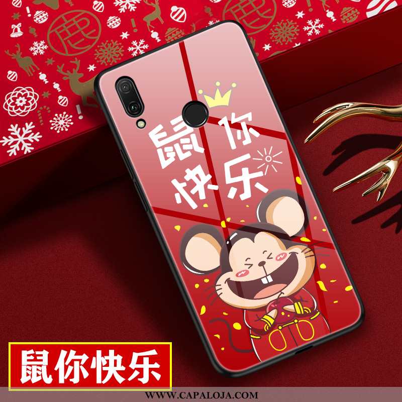 Capa Huawei P20 Lite Personalizado Masculino Feminino Para Reveillon Vermelho, Capas Huawei P20 Lite