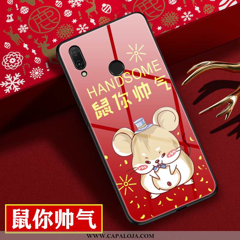 Capa Huawei P20 Lite Personalizado Masculino Feminino Para Reveillon Vermelho, Capas Huawei P20 Lite