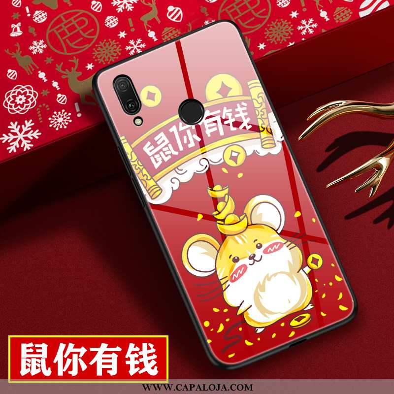 Capa Huawei P20 Lite Personalizado Masculino Feminino Para Reveillon Vermelho, Capas Huawei P20 Lite