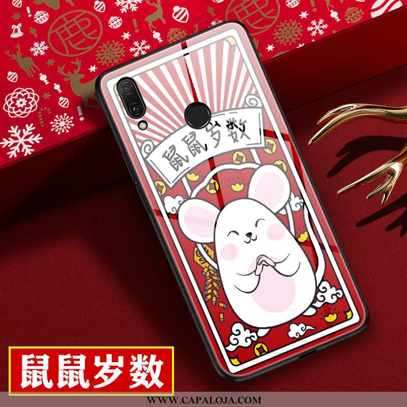 Capa Huawei P20 Lite Personalizado Masculino Feminino Para Reveillon Vermelho, Capas Huawei P20 Lite