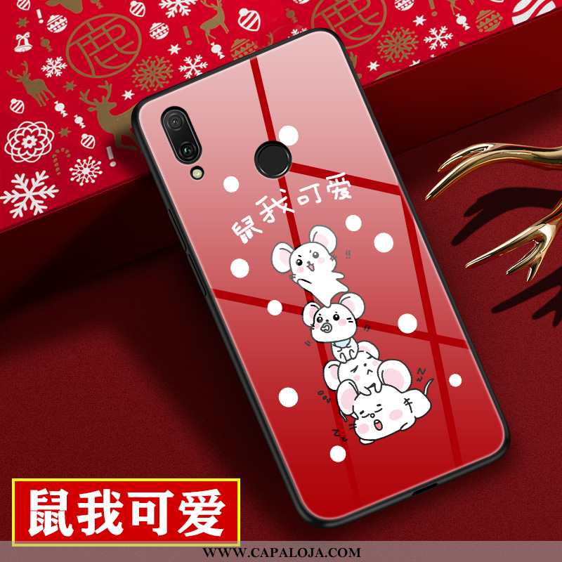 Capa Huawei P20 Lite Personalizado Masculino Feminino Para Reveillon Vermelho, Capas Huawei P20 Lite