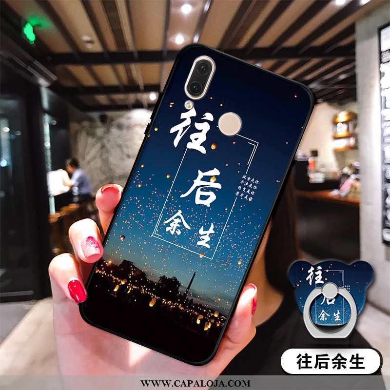 Capa Huawei P20 Lite Silicone Azul Antiqueda Telemóvel, Capas Huawei P20 Lite Feminino Comprar