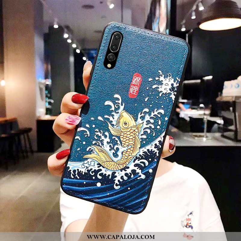 Capa Huawei P20 Pro Criativas Palace Protetoras Soft Azul, Capas Huawei P20 Pro Vintage Comprar