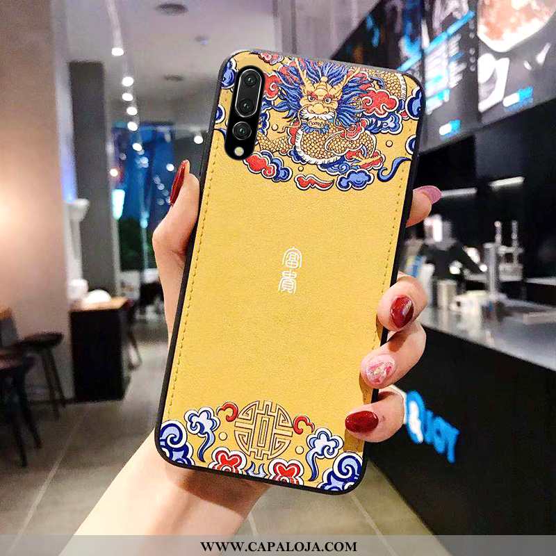 Capa Huawei P20 Pro Criativas Palace Protetoras Soft Azul, Capas Huawei P20 Pro Vintage Comprar