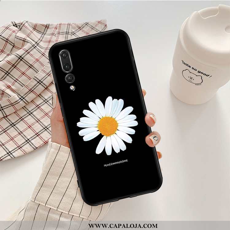 Capa Huawei P20 Pro Personalizada Casal Completa Malha Preto, Capas Huawei P20 Pro Soft Baratos