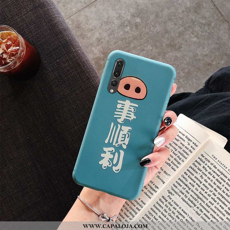 Capa Huawei P20 Pro Personalizado Azul Capas Vermelha, Huawei P20 Pro Criativas Baratas