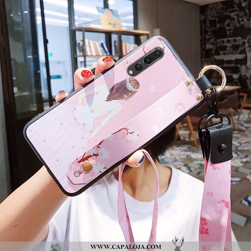 Capa Huawei P20 Pro Protetoras Completa Antiqueda Rosa, Capas Huawei P20 Pro Silicone Online