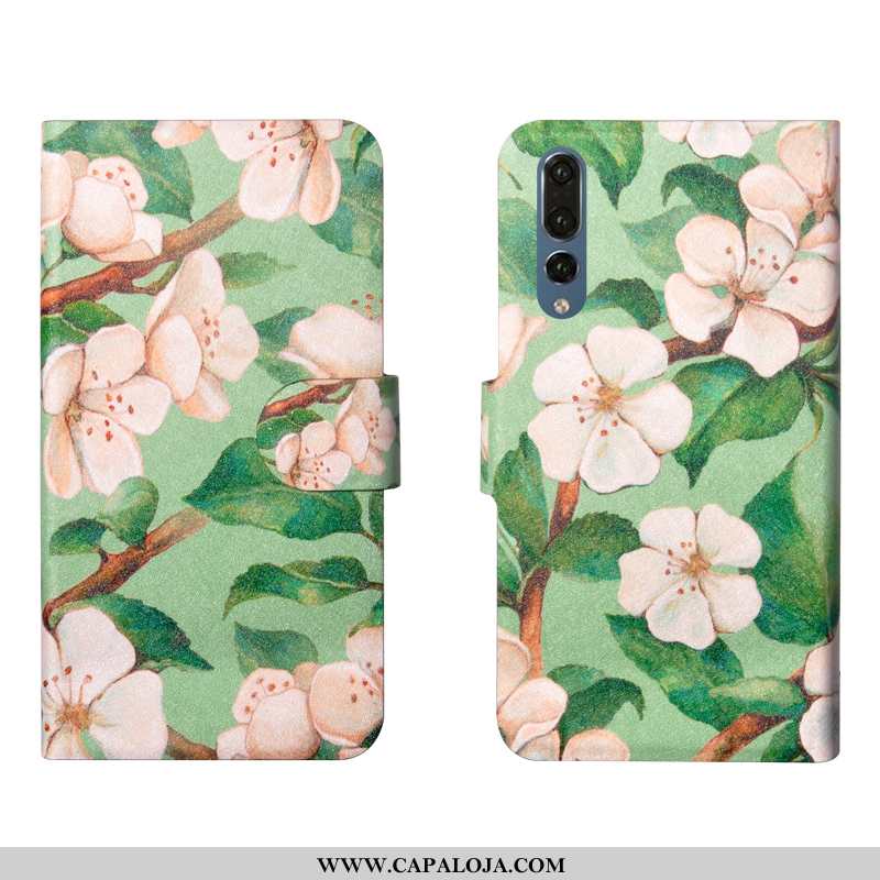 Capa Huawei P20 Pro Protetoras Masculino Cover Frente Verde, Capas Huawei P20 Pro Silicone Barato