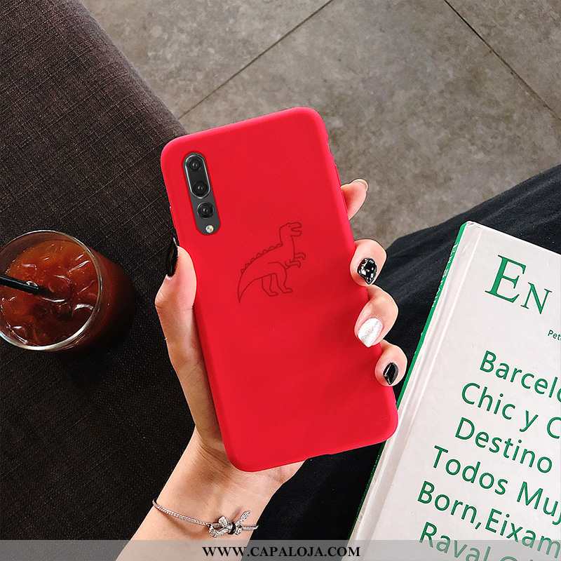 Capa Huawei P20 Pro Slim Completa Moda Vermelha Vermelho, Capas Huawei P20 Pro Tendencia Baratas