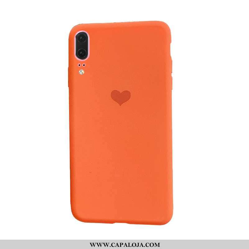 Capa Huawei P20 Slim Vermelha Capas Malha Verde, Huawei P20 Tendencia Online