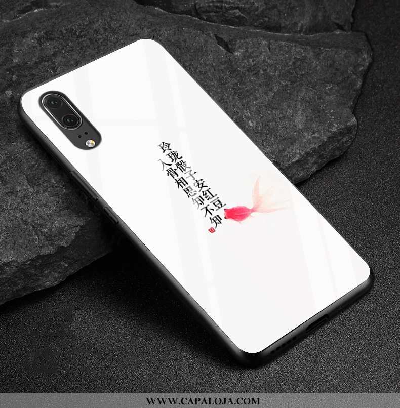 Capa Huawei P20 Vidro Feminino Cases Capas Vermelho, Huawei P20 Estilosas Promoção