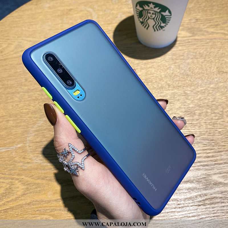 Capa Huawei P30 Criativas Fosco Personalizado Simples Laranja, Capas Huawei P30 Soft Barato