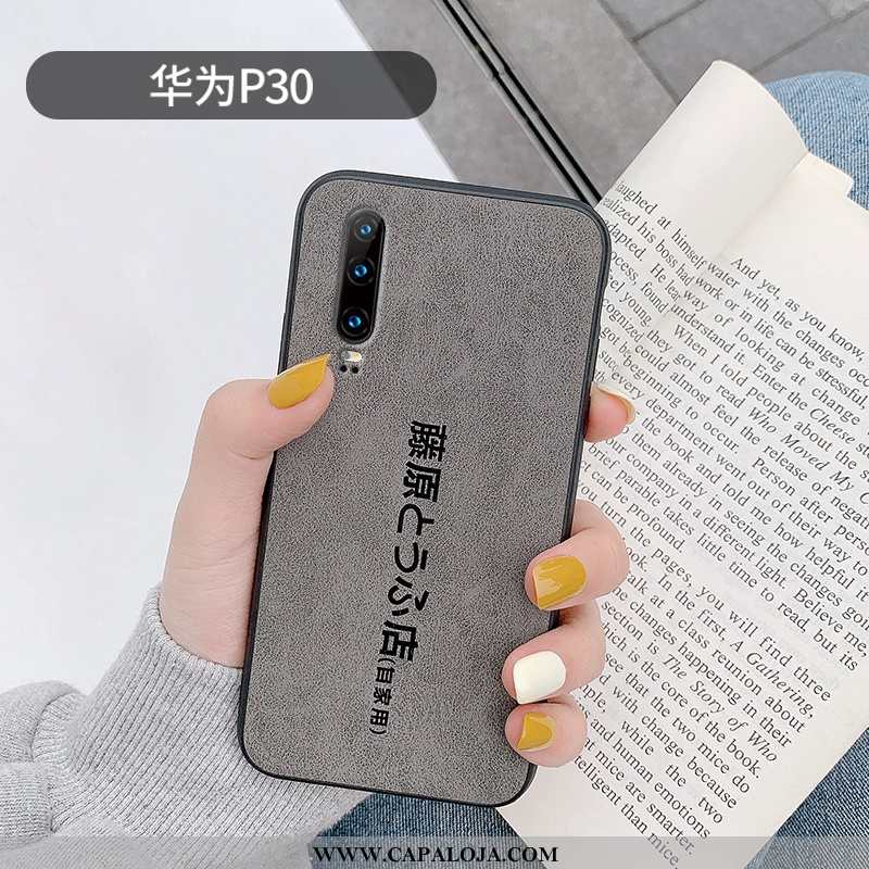 Capa Huawei P30 Criativas Silicone Cases Capas Verde, Huawei P30 Retro Comprar